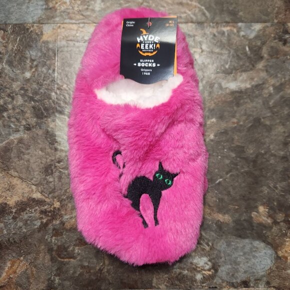 Hyde and Eek Halloween Womens Slipper Socks - Size 8-10 - NWT - Picture 1 of 3